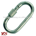 STRAIGHT SNAP HOOK,WITH SCREW,ZINC PLATED